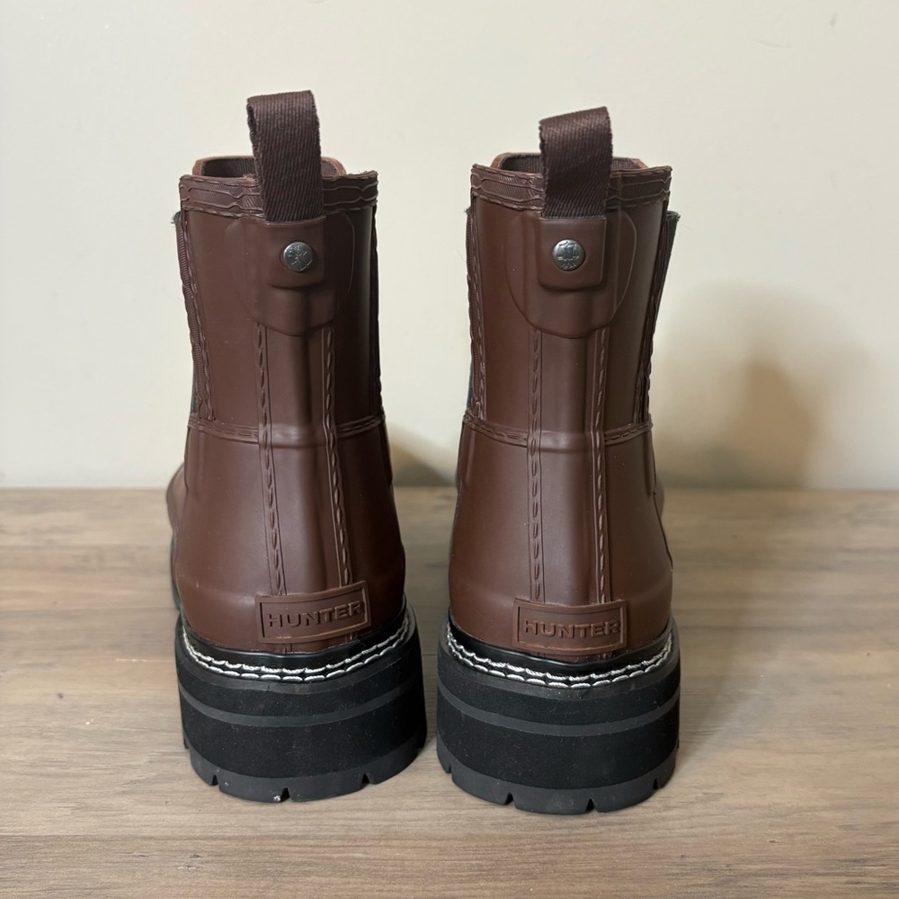 Hunter Brown Winter & Rain Boots - Picture 8 of 10